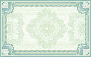 Certificate,diploma or banknote background - obrazy, fototapety, plakaty