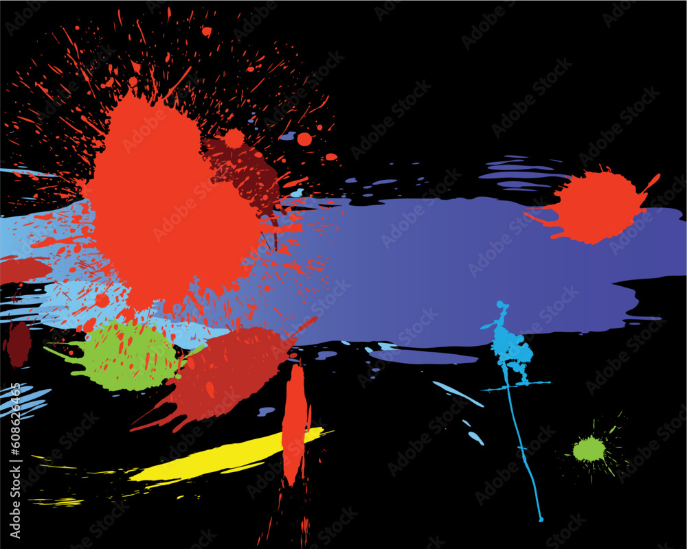Poster abstract grunge vector background for design use.