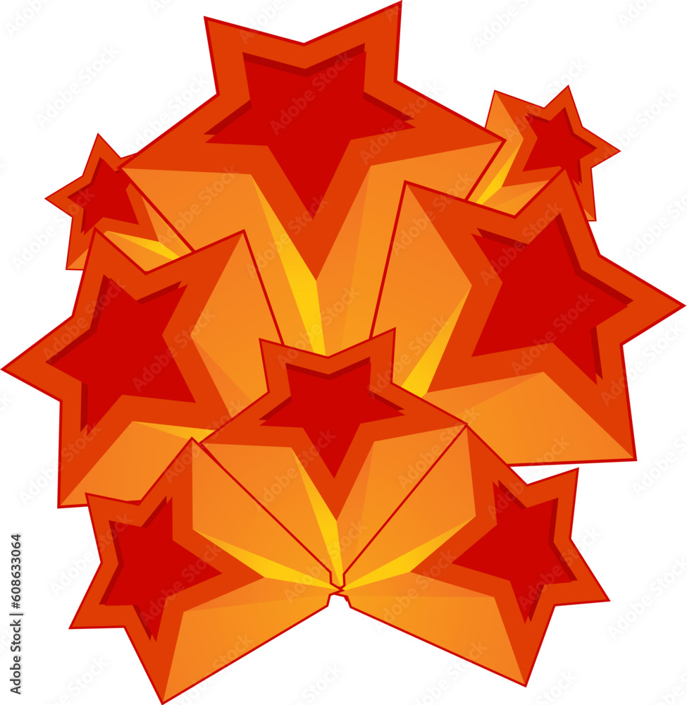 Poster red stars also available as a vector in adobe illustrator eps format, compressed in a zip file. the 