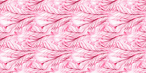 Fototapeta premium Birds Branches Antique. Illustration Eye Peacock.