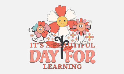 Teacher Retro Flower Sublimation Bundle