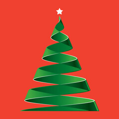 New Year greeting card. Vector illustration