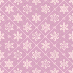 delicate floral seamless pattern