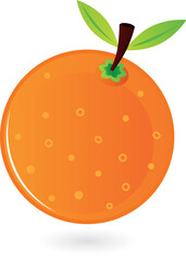 Orange for your design. Vector Illustration