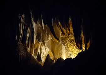 Underground in the the Caves of Carlsbad Caverns National Park
