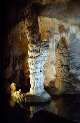 Underground in the the Caves of Carlsbad Caverns National Park