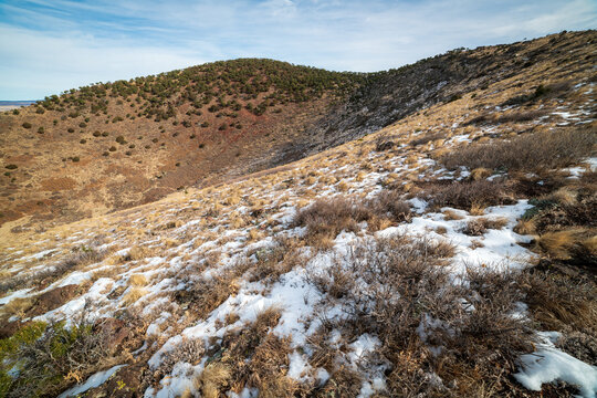 The Arid Landscape of Capulin Volcano National Monument