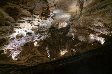 Underground in the the Caves of Carlsbad Caverns National Park