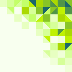 Background structure from geometric shapes in one tone