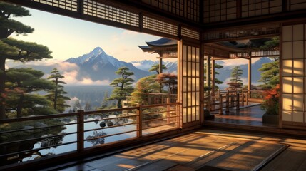 Beautiful Japan Style View