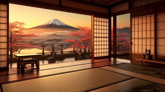 Beautiful Japan Style View