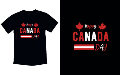 Canada Day T-shirt Design, Happy Canada Day