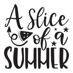 A slice of a summer SVG