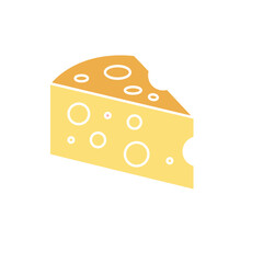 Cheese symbol, cheese slice icon, cheese wedge icon, dairy icon, food icon, cheese graphic, cheese vector, cheese symbol.