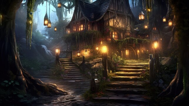 Game Art Mysterious Places