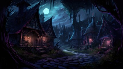 Game Art Mysterious Places