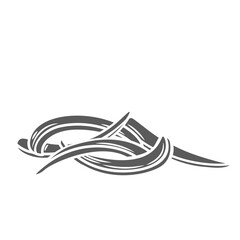 Bell pepper strips pile glyph icon vector illustration. Stamp of slices and sticks of sweet paprika, vegetable cut into pieces heap, chopped fresh Bulgarian pepper for gourmet vegetarian salad