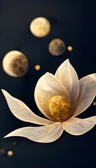 Fototapeta na wymiar the sims cosmos, black background, high definition mid autumn festival chinese elegant cosmos tranquility aestheticism high details, soft moonlight, soft colors, soft lighting, 8k new happiness, deep