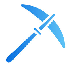 pickaxe gradient icon