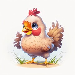 Hyper Quality Cute Hen for Children Book