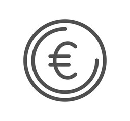 Finance related icon outline and linear symbol.