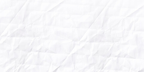 White texture of crumpled paper. Trendy concept design. Vector illustration.