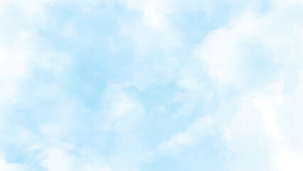 Blue sky white cloud white background. Sky and White Cloud Background