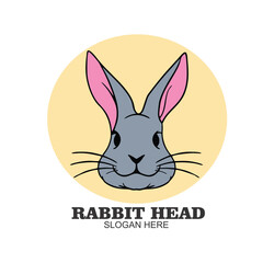 Fototapeta premium Free design logo icon illustration rabbit