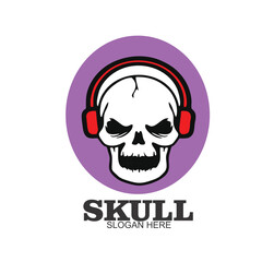 Free design logo icon illustration skull