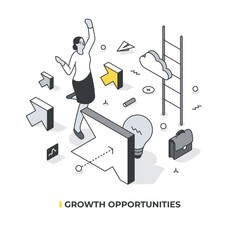 Growth Opportunities Isometric Scene