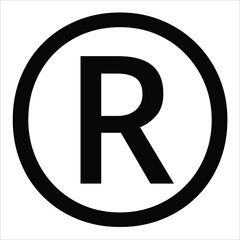registered symbol or registered sign or registered icon | copyright protection for trademark registered icon