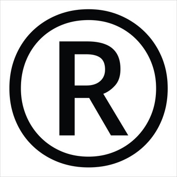 registered symbol or registered sign or registered icon | copyright protection for trademark registered icon
