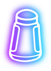 Collection of food neon