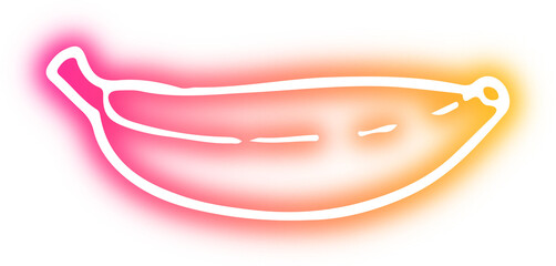 Collection of food neon