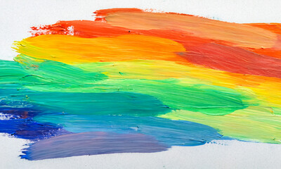 Pride Month - LGBTQ+ Abstrakter dynamischer Hintergrund Symbolbild  mit den bunten Farben des  Regenbogens