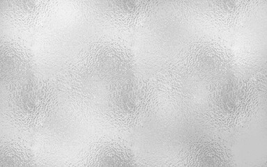 Seamless diamond etched frosted privacy glass overlay effect refraction texture. Trendy shiny silver metallic mirror foil vaporwave aesthetic background. Retro window pattern 3D rendering.