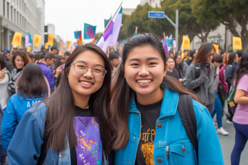 AAPI created with Generative AI technology