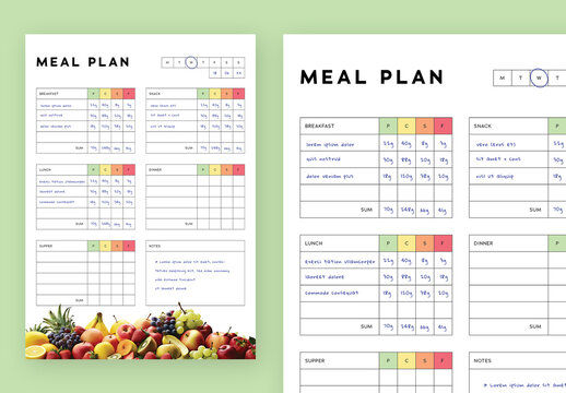 Meal Planner For Tracking Macronutrients With Generative Ai