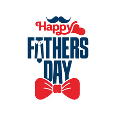 Happy Father's Day to all our fathers. Father's Day poster or flyer template on blue background. Happy International Father's Day. Billboard, Poster, Social Media, Greeting Card template. Kutlu olsun
