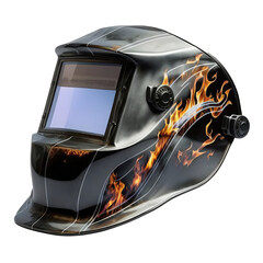 welding mask isolated on white