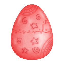 red easter egg