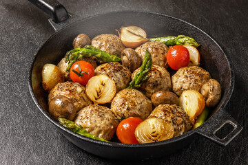 ハンバーグ Hamburger steak to cook at home