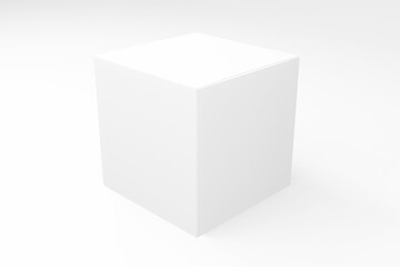 Square box mockup, cosmetic, packaging mockup design