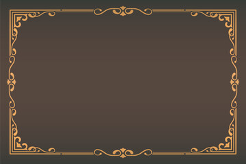 vintage frame illistration