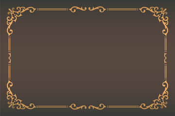 vintage frame illistration