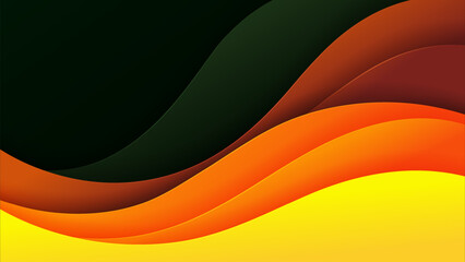 Colorful wavy abstract bakground with gradient soft color. Premium vector background. Eps10	