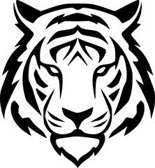 Fototapeta premium Tiger - Minimalist and Flat Logo - Vector illustration