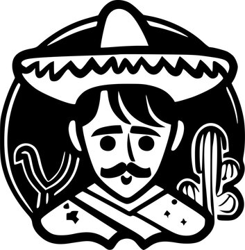 recommend clip art: Mexican - High Quality Vector Logo - Vector illustration ideal for T-shirt graphic