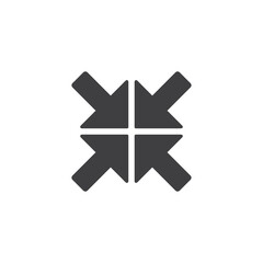 symbol of reduce waste, reduce garbage, vector art.