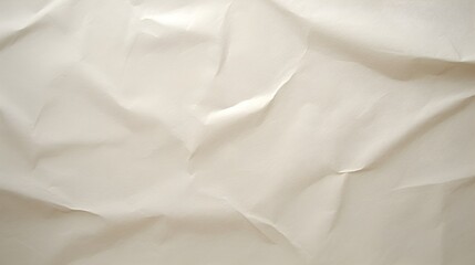 Clean crumpled paper texture. Generative AI.